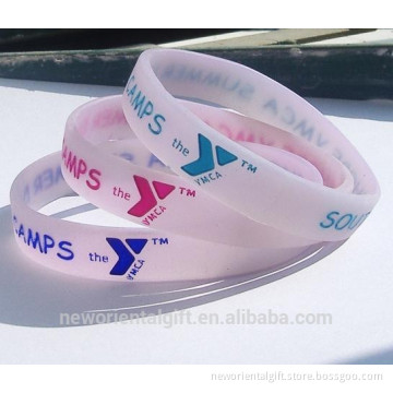 Ultraviolet Silicone Bracelets,Custom Logo UV Silicone Bracelets